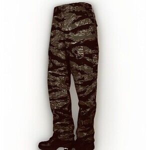 Tru-Spec Men's XXL Tiger Stripe Camo Tactical Cargo Pants Vietnam Army Fatigue
